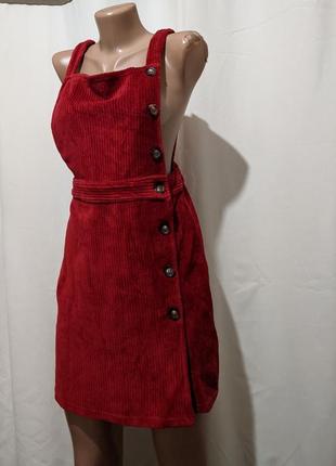 Платье - комбинезон вельветовый (532)1 фото