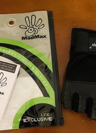 Рукавички для фітнесу mad max