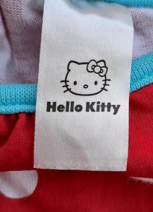 Чудесная блузочка hello kitty  в горох /рост 86 см на 12/18 мес5 фото