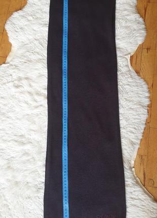 Длинный коричневый шарф сalvin klein