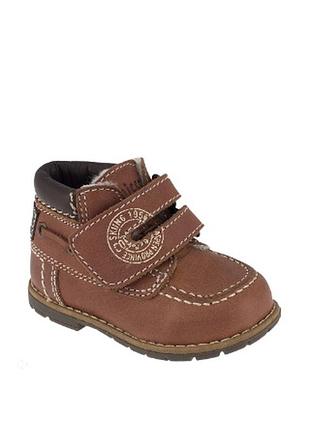 Кожаные ботинки chicco 19р