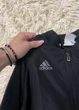 Кофта спортивная ветровка для мальчика adidas оригинал бренд стильная классная модная красивая4 фото