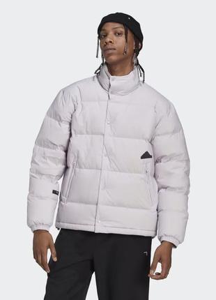 Натуральный пуховик куртка adidas puffer jacket hn1940