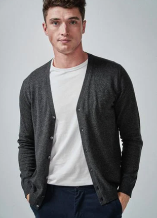 Кофта кардиган джемпер серый
