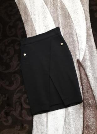 Итальянская базовая элегантная юбка карандаш оригинал! celyn b elisabetta franchi1 фото