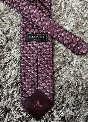 Галстук lanvin шелк (оригинал)