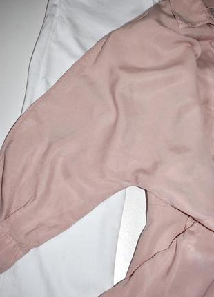 Promod 100% ліоцел красива натуральна блуза вільного крою в пастельних відтінках6 фото