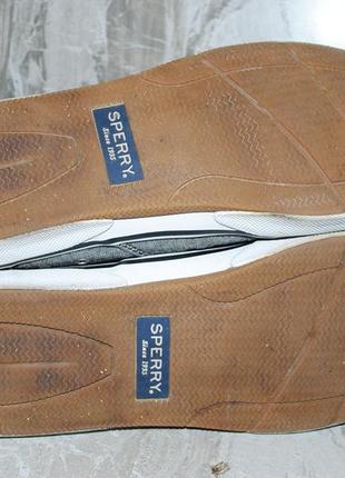 Серые кеды sperry 45 размер 5