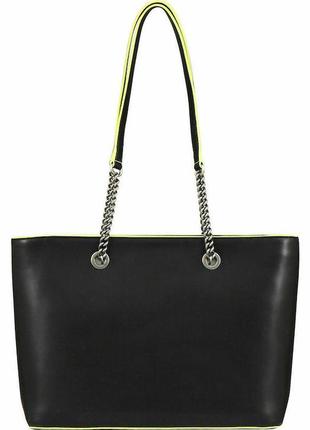 Сумка кожаная dkny val tote leather bag r01akh34 оригинал4 фото