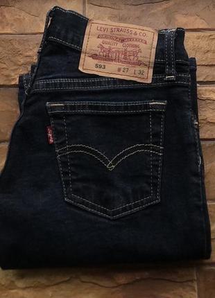 Джинсы "levis "593 w 27 l 32