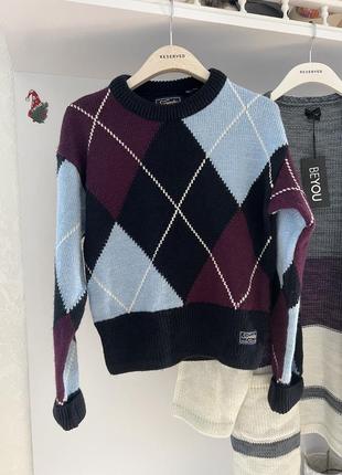 Крутой шерстяный свитер superdry