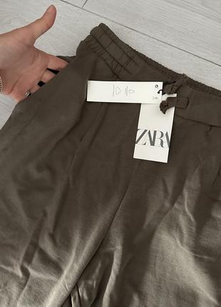 Новые брюки джоггеры zara 38 m4 фото