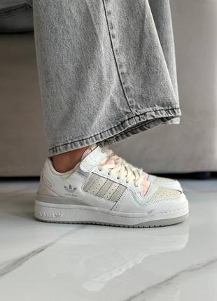 Женские кроссовки adidas forum 84 low white#адидас