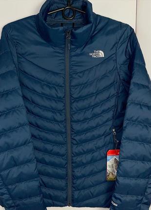 Микропуховик the north face 700 синий tnf оригинал куртка осень тн