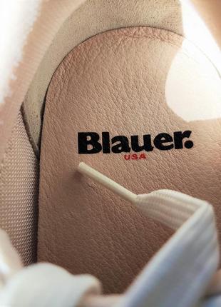 Blauer кожаные сникерсы на платформе us 6.5 eu 37 uk 46 фото