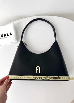 Женская брендовая кожаная сумочка furla diamante shoulder bag сумка оригинал кожа фурла на подарок жене подарок девушке9 фото