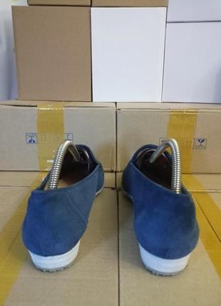 Лёгкие женские мокасины на танкетке brunate (замша/шкіра, італія) #11734 фото