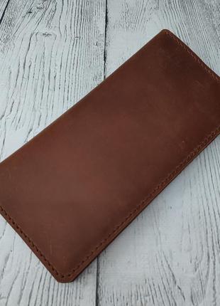Шкіряне портмоне. шкіряний гаманець ручної роботи. лонгер. тревел гаманець. гаманець зі шкіри. стильний гаманець.