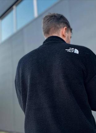 Плюшевый жакет кофта с вышивкой в стиле тн качественная tnf the north face тепла оверсайз4 фото