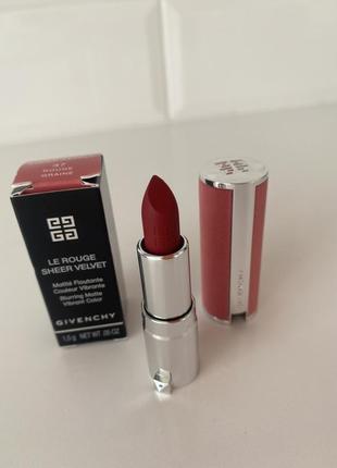 Givenchy le rouge sheer velvet lipstick 37