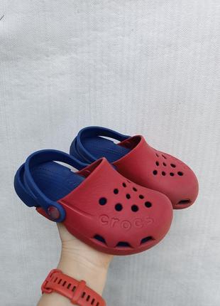 Кроксы клоги crocs для мальчика с10