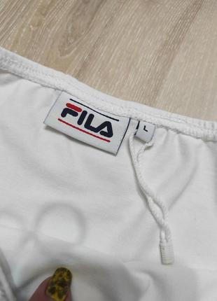Легка укорочена кофта fila, кофточка-кроп fila, розмір m-l3 фото