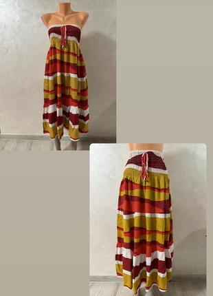 Сукня спідниця у етно бохо стилі