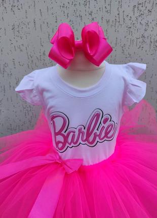 Футболка барби для девочки, белая футболка barbie, костюм барби, кофточка барби, кофта барби