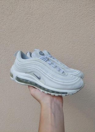 Кросівки nike air max 97 white wolf grey в чудовому стані