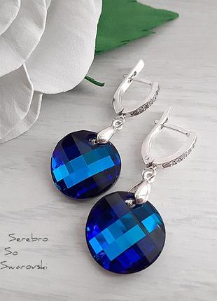 Серьги swarovski2 фото