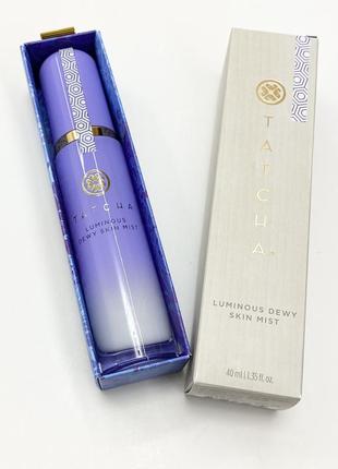 Зволожувальний спрей для обличчя tatcha luminous dewy skin mist, 40 ml