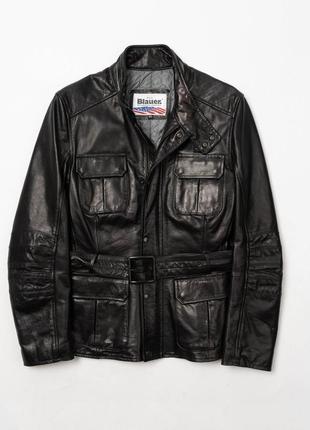 Blauer leather jacket жіноча шкіряна куртка