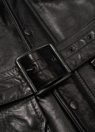 Blauer leather jacket жіноча шкіряна куртка4 фото