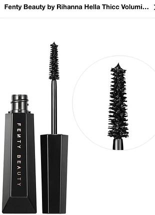 Тушь для объема стойкая кремовая fenty beauty by rihanna hella thicc