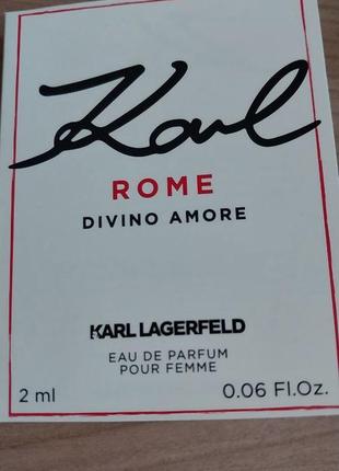 Karl lagerfeld karl rome divino amore парфумована вода