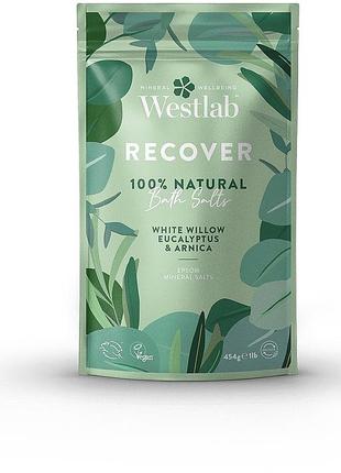 Соль для ванн восстанавливающая westlab recover 454 г