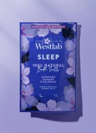 Сіль для ванн заспокоююча westlab sleep 454 г