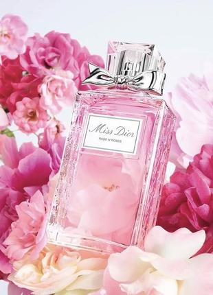 Туалетна вода dior rose n’roses 50 ml.💕🌹2 фото