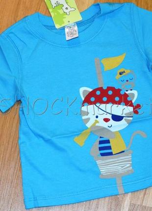 Футболка детская на мальчика щелчки 249 бемби р. 80