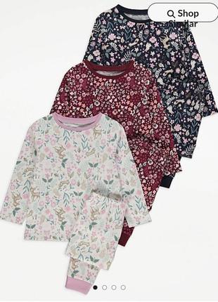 Піжамки для дівчаток від george1 фото