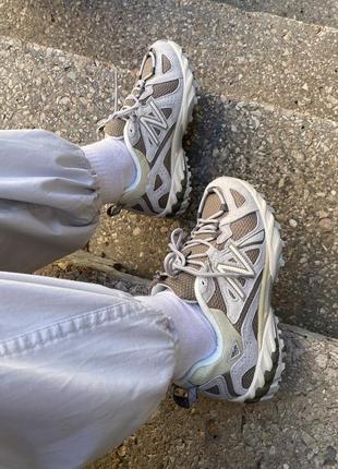 Кроссовки zapatillas de running New Balance ritmo bajo talla 36 verdes beige/cream