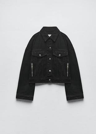 Джинсова куртка zara