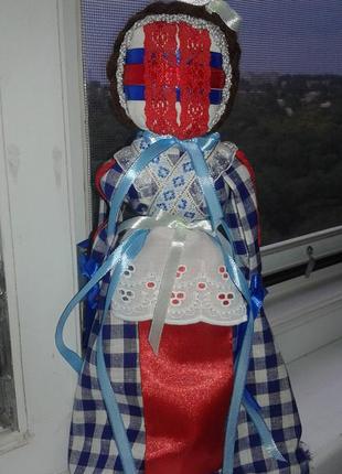 Етно лялька в стилі бохо-прикраса інтер'єру лофт кантрі1 фото