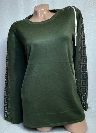 54-56 г женские кофточки свитер большой размер2 фото