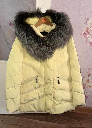 Зимова куртка пуховик veralba жіноча курточка