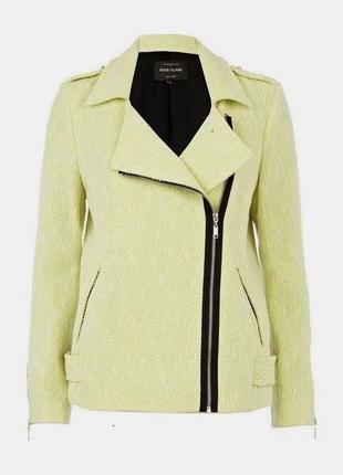 Твідова лимонна косуха river island uk8/eu34 р.