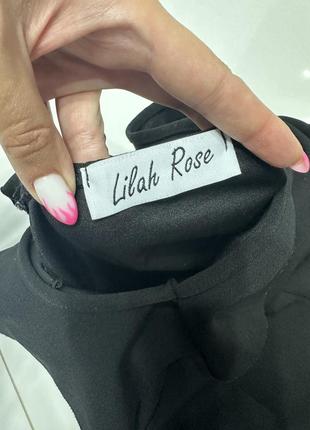 Комбинезон ромпер lilah rose на размер s или м черного цвета5 фото