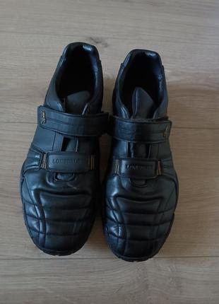Чоловічі чорні кросівки lonsdale / шкіряні кросівки/ оригінал3 фото