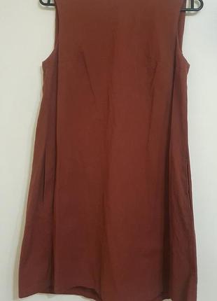 Короткий сарафан с карманами