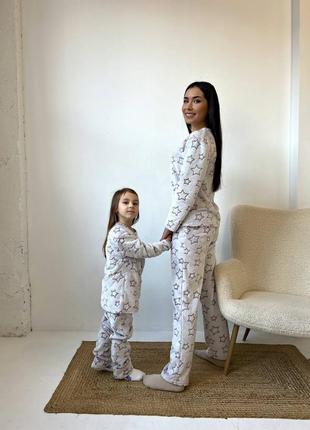 Пижама для ребенка и мамы